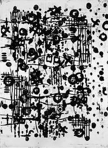 Christopher Wool, Untitled, 1997. Enamel on canvas, 66 × 48 inches (167.6 × 121.9 cm) © Christopher Wool