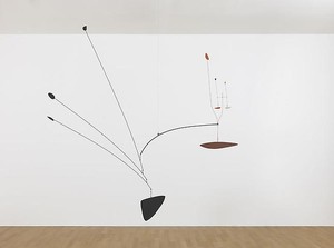 Alexander Calder, Untitled, 1939. Painted sheet metal and steel wire, 82 × 85 × 24 inches (208.3 × 215.9 × 61 cm)