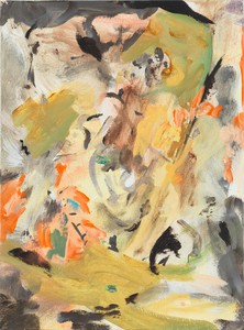 Cecily Brown, Untitled, 2009. Oil on linen, 17 × 12 ½ inches (43.2 × 31.8 cm)