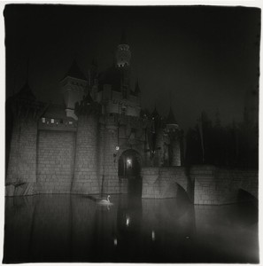 Diane Arbus, A castle in Disneyland, Cal., 1962. Gelatin silver print, 20 × 16 inches (50.8 × 40.6 cm) © Estate of Diane Arbus