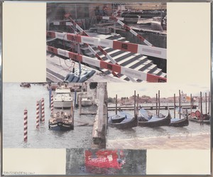 Robert Rauschenberg New Venice, 2007. Pigment transfer on polylaminate, 61 × 73 ½ inches (154.9 × 186.7 cm) © 2011 The Robert Rauschenberg Foundation/Licensed by VAGA, New York