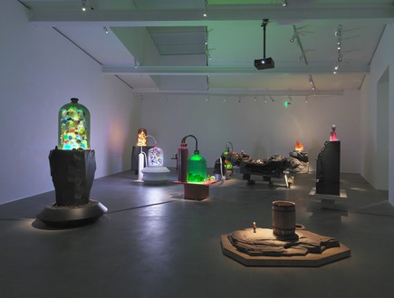 Mike Kelley: Exploded Fortress of Solitude Installation view, photo by Mike Bruce