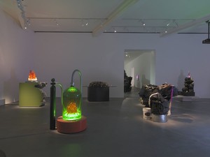 Mike Kelley: Exploded Fortress of Solitude. Installation view, photo by Mike Bruce