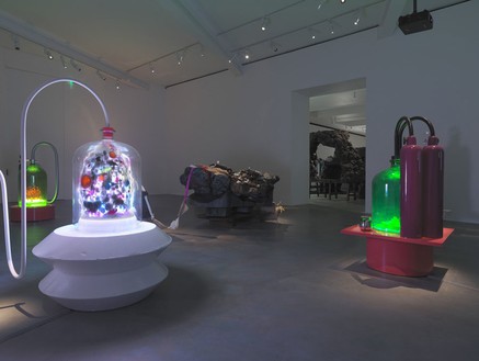 Mike Kelley: Exploded Fortress of Solitude Installation view, photo by Mike Bruce