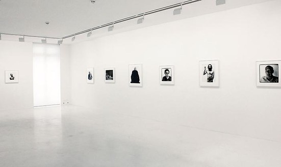 Richard Avedon: Writers Installation view, photo by Camille Perrault