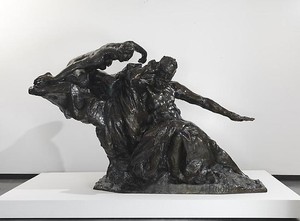 Auguste Rodin, Monument to Victor Hugo, c. 1900. Bronze, 72 ¾ × 112 ⅛ × 63 ¾ inches (184.8 × 284.8 × 161.9 cm), edition of 8