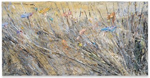 Anselm Kiefer, Morgenthau Plan, 2012. Oil, emulsion, and acrylic on photograph on canvas, 74 ¾ × 149 ⅝ inches (190 × 380 cm) © Anselm Kiefer