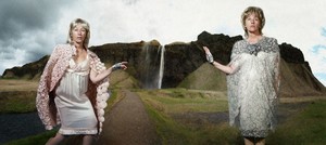 Cindy Sherman, Untitled (#546), 2010–12. Color photograph, 63 ½ × 142 inches (161.3 × 360.7 cm), edition of 6