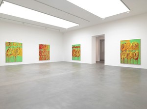 Installation view. Artwork © Cy Twombly Foundation