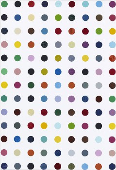 Damien Hirst: The Complete Spot Paintings 1986–2011, Merlin Street, Athens