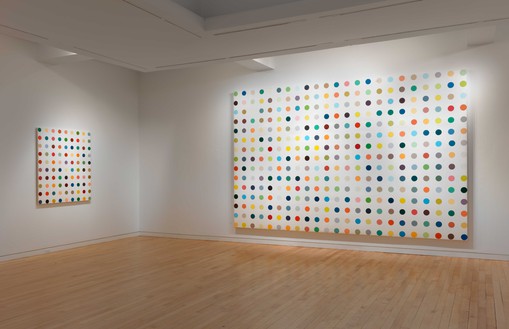 Installation view (6th floor) Artwork © Damien Hirst and Science Ltd. All rights reserved, DACS 2020. Photo: Rob McKeever