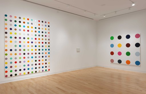 Installation view (5th floor) Artwork © Damien Hirst and Science Ltd. All rights reserved, DACS 2020. Photo: Rob McKeever