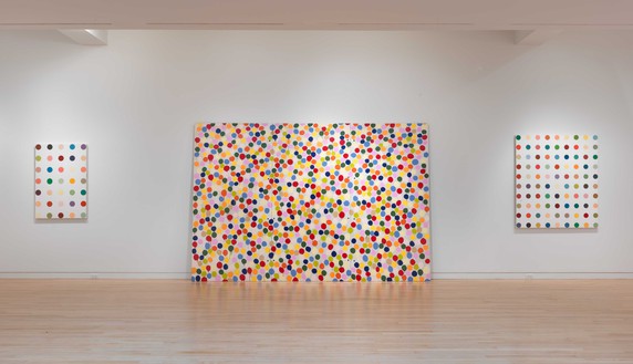Installation view (6th floor) Artwork © Damien Hirst and Science Ltd. All rights reserved, DACS 2020. Photo: Rob McKeever