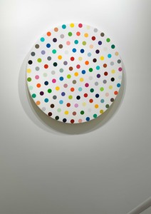 Installation view (stairwell). Artwork © Damien Hirst and Science Ltd. All rights reserved, DACS 2020. Photo: Rob McKeever