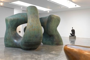 Installation view. Artwork reproduced by permission of the Henry Moore Foundation. Photo: Rob McKeever