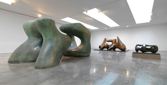 Installation view Photo by Rob McKeever Reproduced by permission of The Henry Moore Foundation