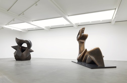 Installation view Reproduced by permission of the Henry Moore Foundation. Photo: Mike Bruce