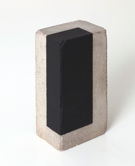 Carl Andre, Untitled, 1965 Concrete, 5 ⅞ × 5 ⅞ × 3 ⅞ inches (15 × 15 × 10 cm)
