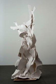 Rachel Feinstein, St. Sebastian, 2012 Aqua resin, steel, wire and wood, 100 × 48 × 24 inches (254 × 121.9 × 61 cm)Photo by Giorgio Benni