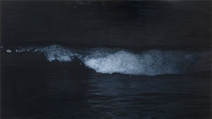 Richard Phillips, Black Water, 2012. Oil on canvas, 102 × 181 inches (259.1 × 459.7 cm)