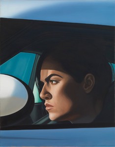 Richard Phillips, Sasha, 2012. Oil on canvas, 46 × 36 inches (116.8 × 91.4 cm)
