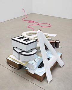 Jack Pierson, Everything You Ever Wanted, 2012. Plastic, wood, neon, and metal, 37 ½ × 45 × 36 inches (95.2 × 114.3 × 91.4 cm) Photo: Douglas M. Parker Studio