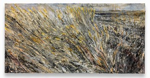 Anselm Kiefer, der Morgenthau-Plan, 2012. Acrylic, emulsion, oil, and shellac on photograph mounted on canvas, 74 ¾ × 149 ⅝ inches (190 × 380 cm) © Anselm Kiefer