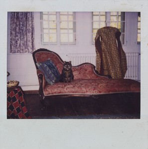 Balthus, Untitled, c. 1999–2000. Color Polaroid, 4 × 4 inches (10.2 × 10.2 cm) © Harumi Klossowska de Rola