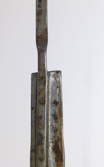 David Smith, Forging XI, 1955 (detail) Varnished steel, 90 ½ × 8 ¼ × 8 ¼ inches (229.9 × 21 × 21 cm)© The Estate of David Smith/Licensed by VAGA, New York, photo by Rob McKeever