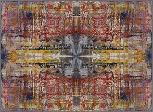 Gerhard Richter, MUSA, 2009. Jacquard woven, 108 11/16 × 148 131/6 inches, rolled (276 × 378 cm) © Gerhard Richter 2013