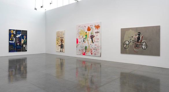 Installation view Artwork © The Estate of Jean-Michel Basquiat/ADAGP, Paris, ARS, New York 2013. Photo: Rob McKeever