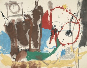 Helen Frankenthaler, Mother Goose Melody, 1959. Oil on canvas, 82 × 104 inches (208.2 × 264.1 cm) Virginia Museum of Fine Arts, Richmond, Gift of Sydney and Frances Lewis © 2013 Estate of Helen Frankenthaler/Artists Rights Society (ARS), New York