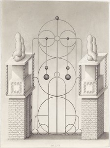 Paul Noble, Mr Gate, 2008–11. Pencil on paper, 29 15/16 × 22 1/16 inches unframed (76 × 56 cm)
