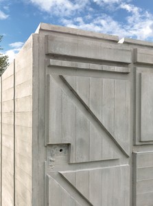 Rachel Whiteread, Detached 3, 2012 (detail). Concrete and steel, 77 ¼ × 67 ¾ × 115 ¾ inches (196 × 172 × 294 cm) © Rachel Whiteread. Photo: Mike Bruce