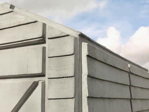 Rachel Whiteread, Detached 1, 2012 (detail). Concrete and steel, 78 ¾ × 43 × 67 ¾ inches (200 × 109 × 172 cm) © Rachel Whiteread. Photo: Mike Bruce