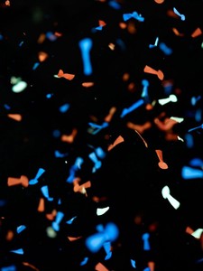 Roe Ethridge Untitled (confetti #4), 2012. Chromogenic print, 46 × 35 inches (116.8 × 88.9 cm), edition of 5