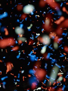 Roe Ethridge Untitled (confetti #5), 2012. Chromogenic print, 46 × 35 inches (116.8 × 88.9 cm), edition of 5