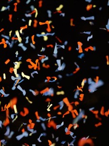 Roe Ethridge Untitled (confetti #1), 2012. Chromogenic print, 46 × 35 inches (116.8 × 88.9 cm), edition of 5