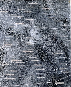 Anselm Kiefer, Wasserman, 2001 (detail). Oil, emulsion, and acrylic on lead and canvas, 183 × 196 ¾ inches (464.8 × 499.7 cm) © Anselm Kiefer