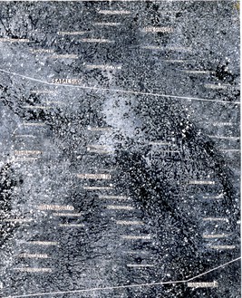 Anselm Kiefer, Wasserman, 2001 (detail) Oil, emulsion, and acrylic on lead and canvas, 183 × 196 ¾ inches (464.8 × 499.7 cm)© Anselm Kiefer
