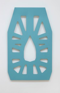 Blair Thurman, DEAD POOL, 2014. Acrylic on canvas on wood, 76 ½ × 46 × 4 inches (194.3 × 116.8 × 10.2 cm) Photo by Rob McKeever