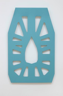 Blair Thurman, DEAD POOL, 2014 Acrylic on canvas on wood, 76 ½ × 46 × 4 inches (194.3 × 116.8 × 10.2 cm)Photo by Rob McKeever