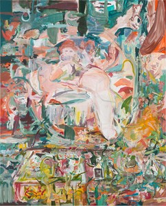 Cecily Brown, No You for Me, 2013. Oil on linen, 83 × 67 inches (210.8 × 170.2 cm) Photo by Rob McKeever
