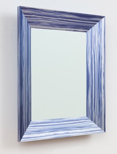 Richard Artschwager, Mirror/Mirror, 2012. Formica on wood, 29 ¾ × 24 × 4 inches (75.6 × 61 × 10.2 cm), edition of 12 © 2014 Richard Artschwager/Artists Rights Society (ARS), New York. Photo: Rob McKeever