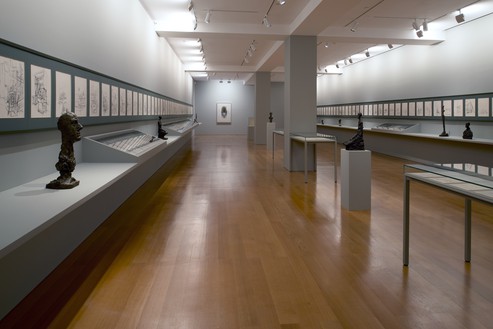 Installation view Artwork © 2014 Alberto Giacometti Estate/Licensed by VAGA and ARS, New York