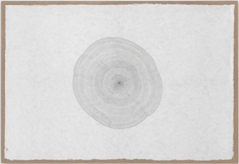 Giuseppe Penone, Propagazione 23-05-012, 2012 Printing ink and permanent ink on Japanese paper mounted on canvas, 53 9/16 × 78 7/16 inches (136 × 199.3 cm)© Archivio Penone, photo by Mike Bruce