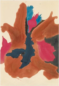 Helen Frankenthaler, Pink Lady, 1963. Acrylic on canvas, 84 ½ × 58 inches (214.6 × 147.3 cm) © 2014 Helen Frankenthaler Foundation, Inc./Artists Rights Society (ARS), New York. Photo: Rob McKeever