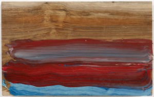 Howard Hodgkin, The Sea, Goa, 2013. Oil on wood, 8 ¾ × 13 ⅞ inches (22.2 × 35.2 cm) © Howard Hodgkin Estate