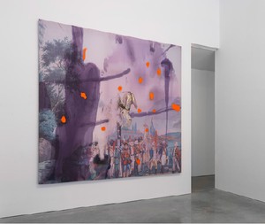 Installation view. © 2014 Julian Schnabel/Artists Rights Society (ARS), New York, photo by Rob McKeever