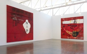 Installation view. © 2014 Julian Schnabel/Artists Rights Society (ARS), New York Photo by Rob McKeever